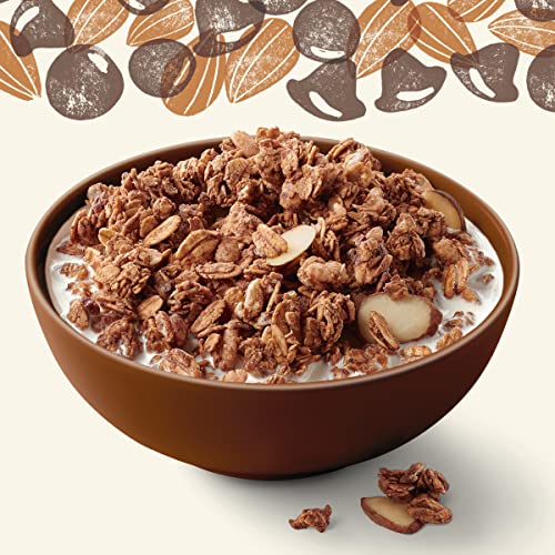 Cascadian Farm Organic Granola, Dark Chocolate Almond Cereal, Re...