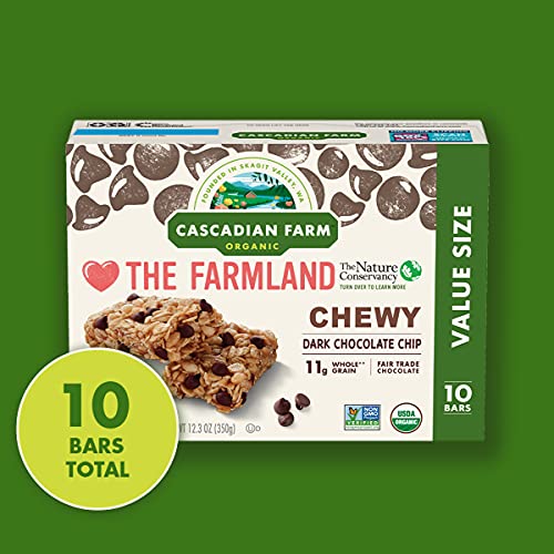 Cascadian Farm Organic Granola Bars, Chocolate Chip Chewy Granol
