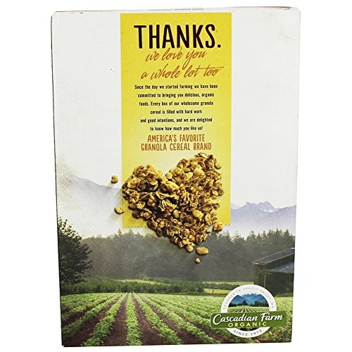 Cascadian Farms Fruit &Amp; Nut Granola 5X13.25 Oz.