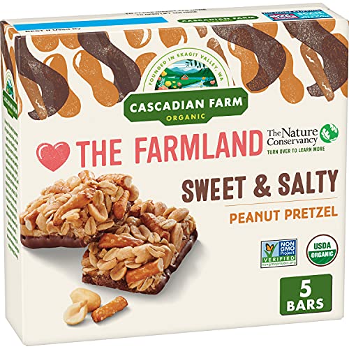 Cascadian Farm Organic Sweet &Amp; Salty Peanut Pretzel Chewy Granol