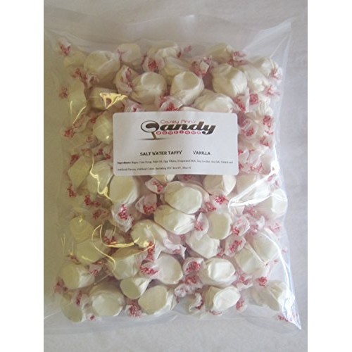 Vanilla Flavored Taffy Town Salt Water Taffy 2 Pounds