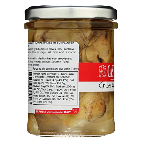 Castellino, Artichoke Grilled Halves, 6.5 Ounce