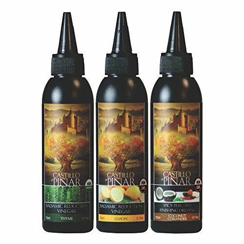Castillo De Pinar 3-Pack Bundle - Thyme Balsamic Reduced Vinegar