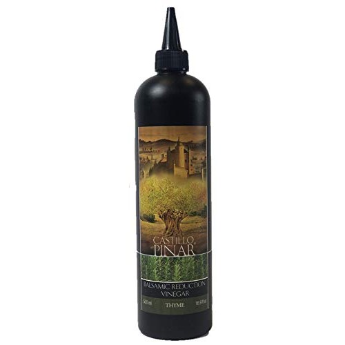 Castillo De Pinar Thyme Balsamic Reduced Vinegar 500Ml Usda Cert