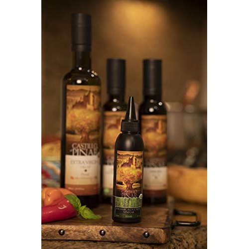 Castillo De Piñar Thyme Balsamic Reduced Vinegar 150Ml, Non-Gmo.