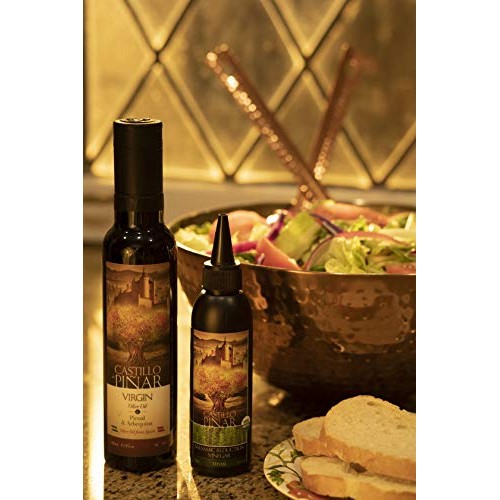 Castillo De Piñar Thyme Balsamic Reduced Vinegar 150Ml, Non-Gmo.