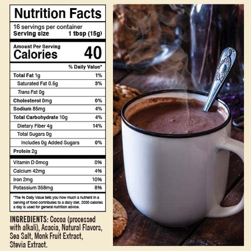 Castle Kitchen Sugar Free Double Dutch Premium Dark Hot Chocolat