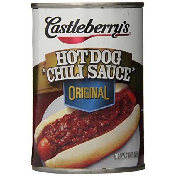 Castleberrys Hot Dog Chili Sauce, 10 Ounce Pack Of 24