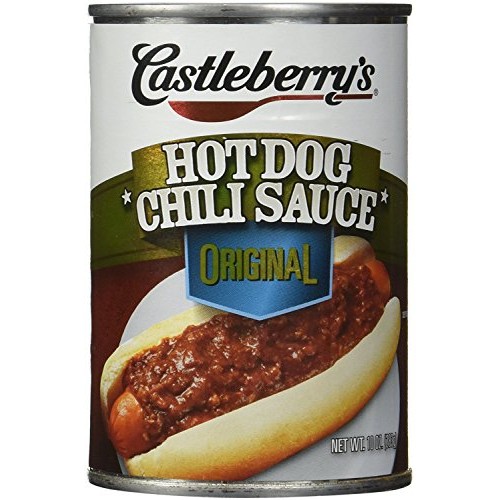 Castleberrys Hot Dog Chili Sauce Original, 10 oz