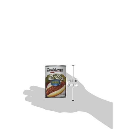 Castleberrys Original Hot Dog Chili Sauce 10 oz Cans 3 Pack