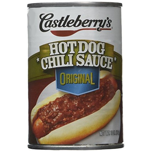 Castleberrys Original Hot Dog Chili Sauce 10 oz Cans 3 Pack