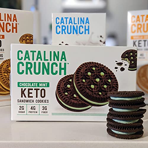 Catalina Crunch Chocolate Mint Keto Sandwich Cookies: Keto Cooki