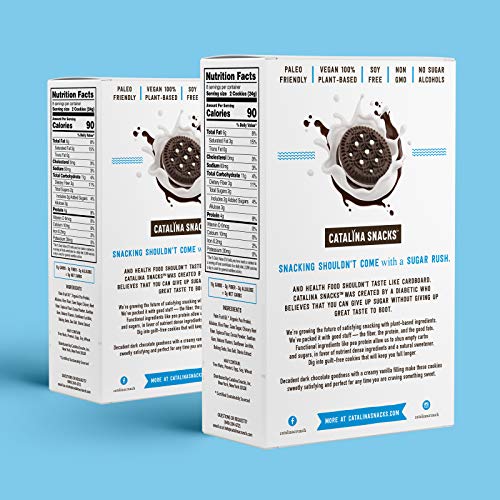 Catalina Crunch Chocolate Vanilla Keto Sandwich Cookies: Keto Co