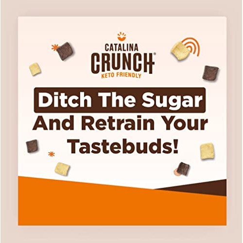 Catalina Crunch Cinnamon Toast Keto Cereal 4 Pack 9oz Bags | L...