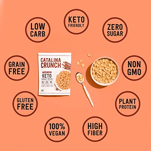Catalina Crunch Cinnamon Toast Keto Cereal: Keto Friendly, Low C
