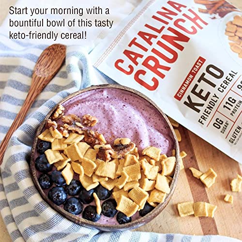 Catalina Crunch Cinnamon Toast Keto Cereal: Keto Friendly, Low C