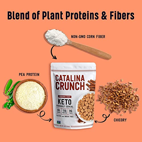 Catalina Crunch Cinnamon Toast Keto Cereal: Keto Friendly, Low C