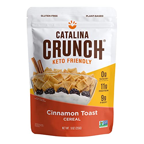 Catalina Crunch Cinnamon Toast Keto Cereal: Keto Friendly, Low C