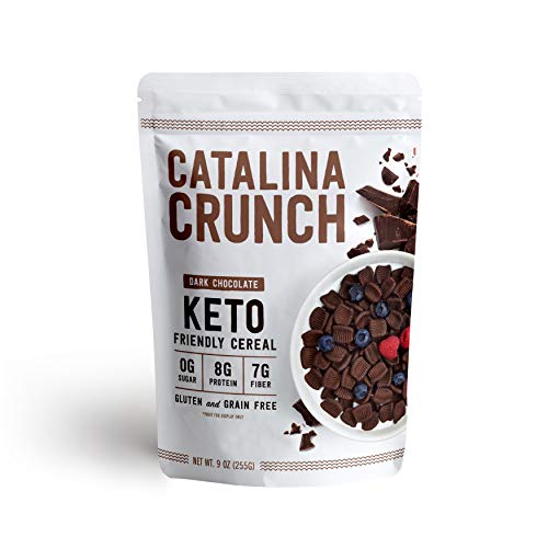 Catalina Crunch Dark Chocolate Cereal: Keto Friendly, Low Carb,