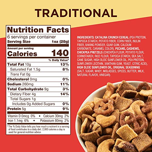 Catalina Crunch Mix Traditional Keto Snack Mix | Keto Friendly, ...