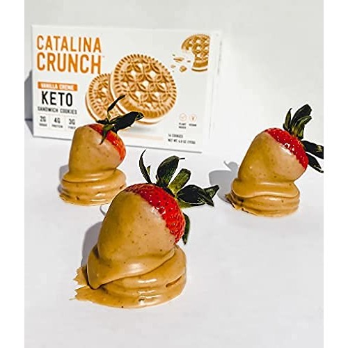 Catalina Crunch Vanilla Crème Keto Sandwich Cookies: Keto Cookie