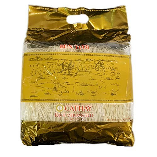 Cathay Vietnamese Rice Stick Vermicelli Noodles Bun Tuoi 2Lbs