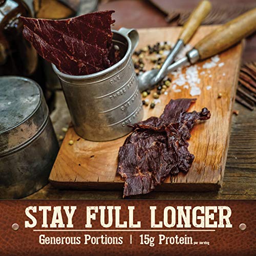 Cattlemans Cut Classic Smoked Frontier Style Beef Jerky, 6 Ounce