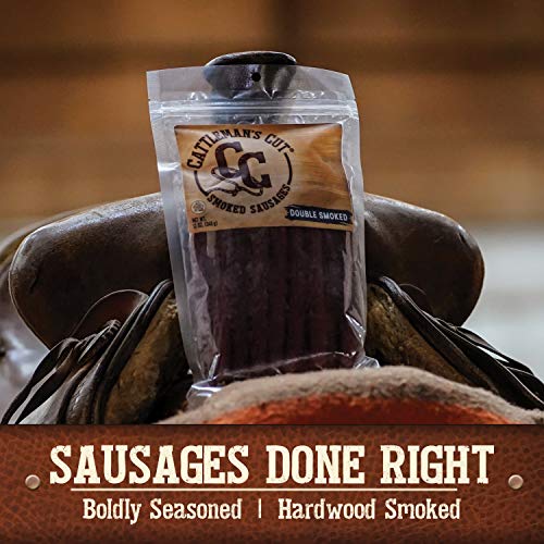 Cattlemans Cut Double Smoked Sausages, 12 Ounce