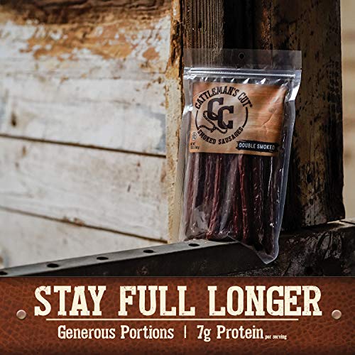 Cattlemans Cut Double Smoked Sausages, 12 Ounce