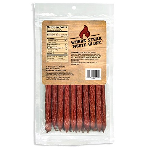 Cattlemans Cut Old Fashioned Smoked Sausages, 12 Ounce
