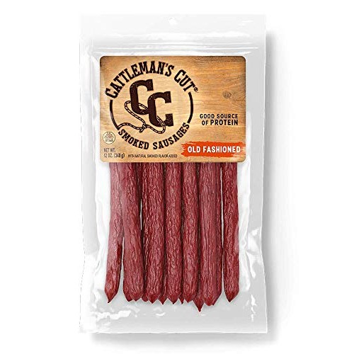 Cattlemans Cut Old Fashioned Smoked Sausages, 12 Ounce