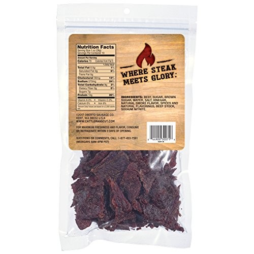 Cattlemans Cut Original Beef Jerky, 10 Ounce