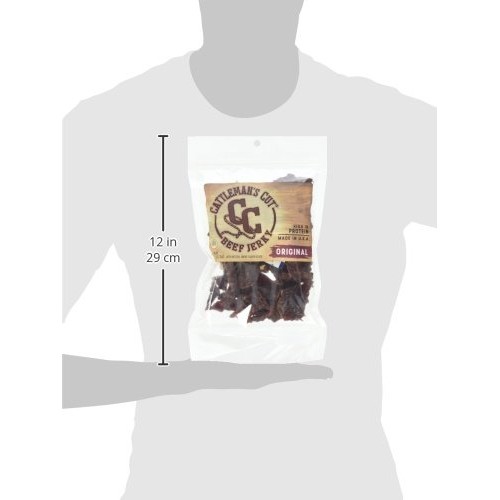 Cattlemans Cut Original Beef Jerky, 10 Ounce