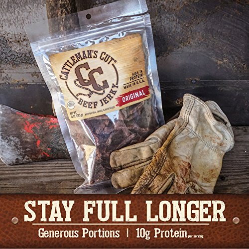 Cattlemans Cut Original Beef Jerky, 10 Ounce