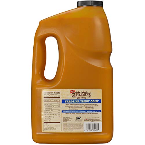 Cattlemens Carolina Tangy Gold Bbq Sauce, 1 Gal