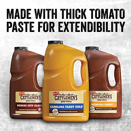 Cattlemens Memphis Sweet BBQ Sauce, 1 gal - One Gallon of Sweet...