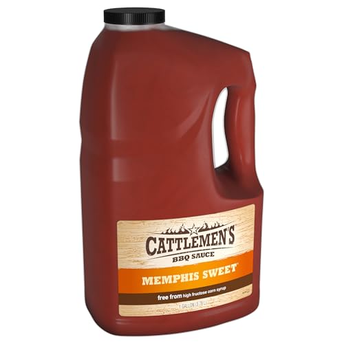 Cattlemens Memphis Sweet BBQ Sauce, 1 gal - One Gallon of Sweet...