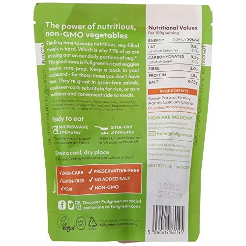 Caulirice Vegirice Sweet Potato Rice 200G