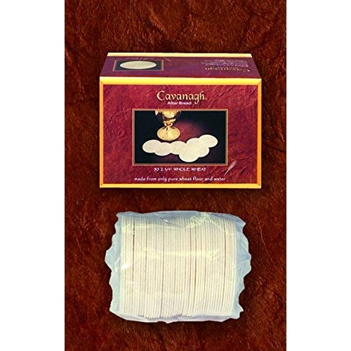 Cavanagh Company Altar Bread 2 3/4 70Mm - Whole Wheat Box Of 50
