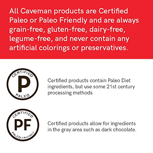 Caveman Foods Paleo-Friendly Nutrition Bar Dark Chocolate Carame Caveman Foods Paleo-Friendly Nutrition Bar Dark Chocolate Carame