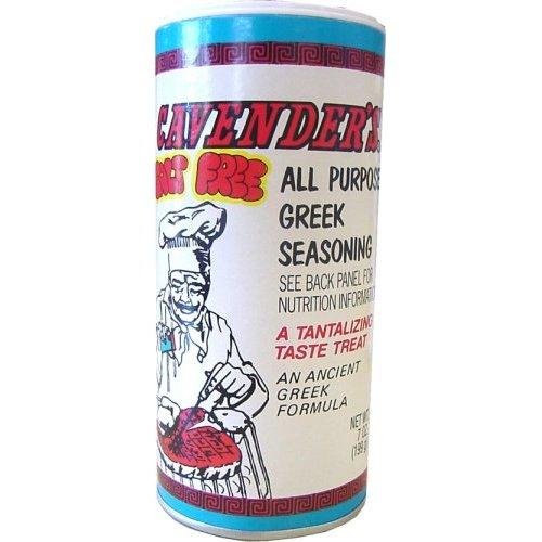 Cavenders Salt Free Greek Seasoning, 7-Ounce Shakers Pack Of 6