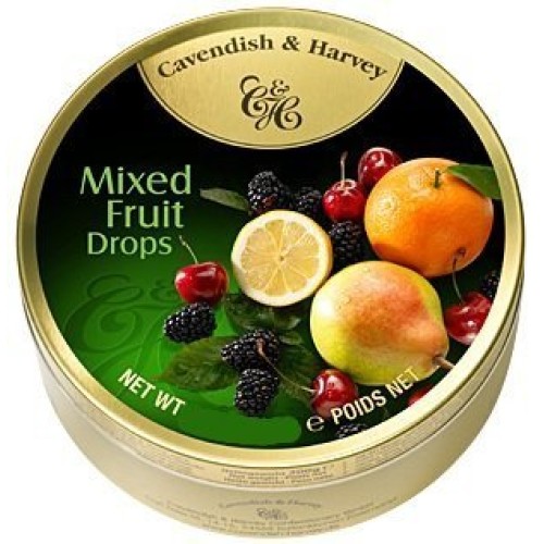 Cavendish &Amp; Harvey Fruit Candy Tin, Mixed, 5.3 Ounce