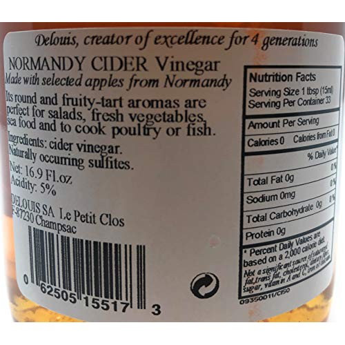 French Apple Cider From Normandy Vinegar - 16.9 Oz