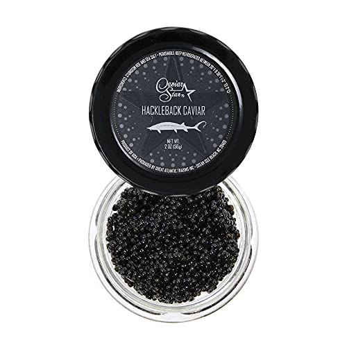 American Hackleback Sturgeon Caviar 2 Oz