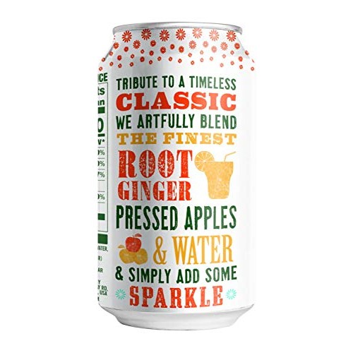 Cawston Press Sparkling Ginger Beer, 11.15 Ounce Cans Pack Of 24