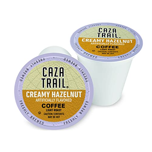 Caza Trail Coffee, Creamy Hazelnut, 100 Single Serve Cups