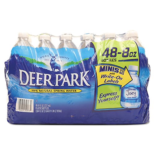 Nestle Waters 828473 Natural Spring Water, 8 Oz Bottle, 48 Bottl