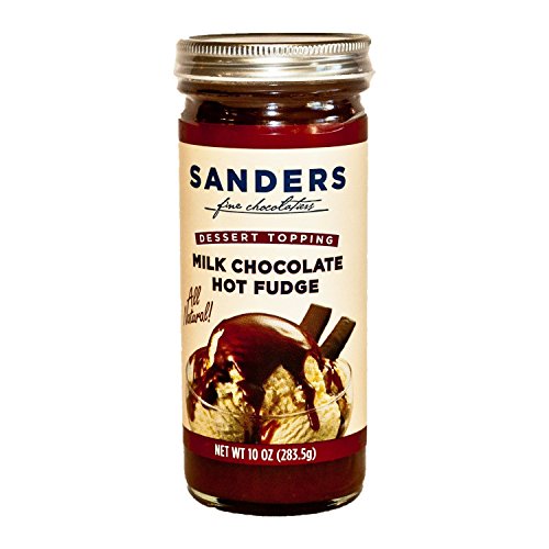 Sanders Original Dessert Topping Milk Chocolate Hot Fudge 10 Oz ...