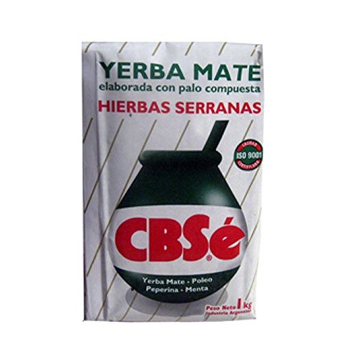 Yerba Mate Cbse X 3 Kg Argentina Green Tea 6.6 Lb Natural Herb B