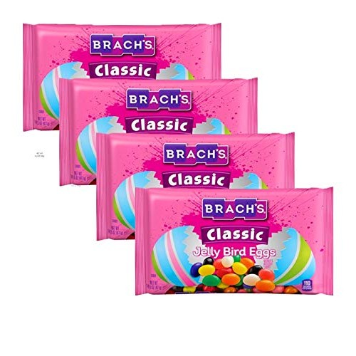 Brachs Classic Jelly Bird Eggs Easter Candy - Pack Of 4 Bags - 1